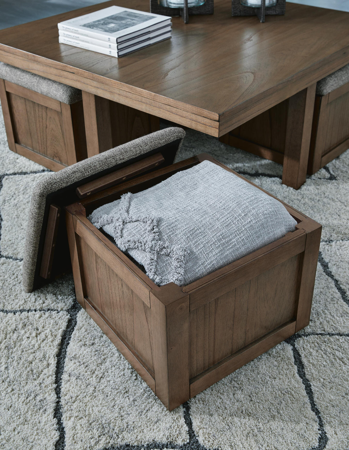 Boardernest Coffee Table and 2 End Tables - T738T1