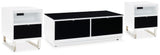 Gardoni Coffee Table and 2 Chairside End Tables - T756T2