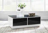 Gardoni Coffee Table and 2 Chairside End Tables - T756T2