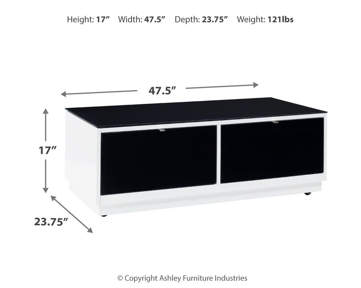 Gardoni Coffee Table and 2 Chairside End Tables - T756T2