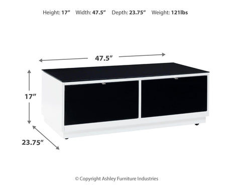 Gardoni Coffee Table and 2 End Tables - T756T1