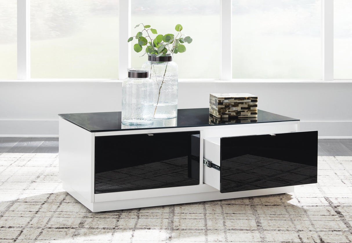 Gardoni Coffee Table and 2 Chairside End Tables - T756T2