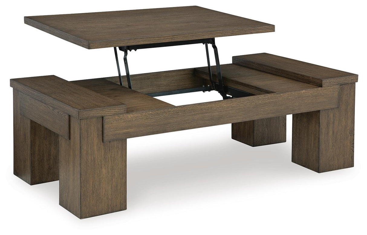 Rosswain Lift-top Coffee Table and 2 End Tables - T763T1
