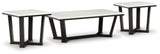 Fostead Coffee Table and 2 Ends - T770T1