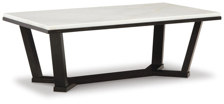 Fostead Coffee Table and 2 Ends - T770T1