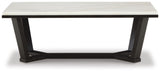 Fostead Coffee Table and 2 Ends - T770T1