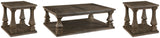 Johnelle Coffee Table and 2 End Tables - T776T1