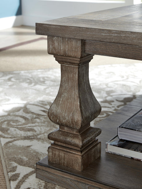 Johnelle Coffee Table and 2 End Tables - T776T1