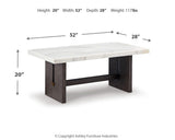 Burkhaus Coffee Table and 2 Ends - T779T1