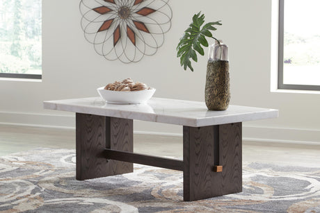 Burkhaus Coffee Table and 2 Ends - T779T1