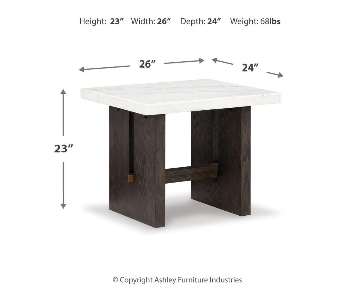 Burkhaus Coffee Table and 2 Ends - T779T1