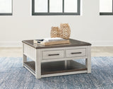 Darborn Lift-top Coffee Table and 2 Chairside End Tables - T796T1