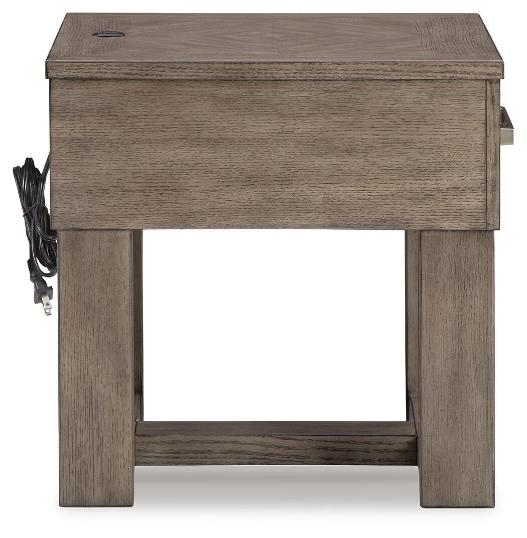 Loyaska Lift-top Coffee Table and 2 End Tables - T854T1