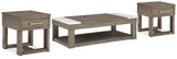 Loyaska Lift-top Coffee Table and 2 End Tables - T854T1