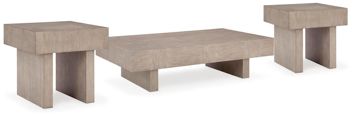 Jorlaina Coffee Table and 2 End Tables - T922T1