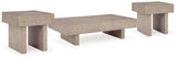 Jorlaina Coffee Table and 2 End Tables - T922T1