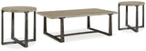 Dalenville Coffee Table and 2 End Tables - T965T2