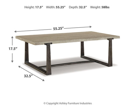 Dalenville Coffee Table - T965-1
