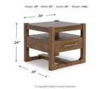 Cabalynn Coffee Table and 2 End Tables - T974T1