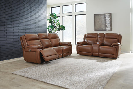 Healy Pier Power Reclining Sofa and Loveseat - U11204U1