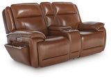 Healy Pier Power Reclining Loveseat with Console - U1120418