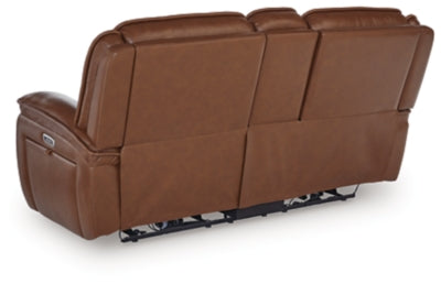Healy Pier Power Reclining Loveseat with Console - U1120418