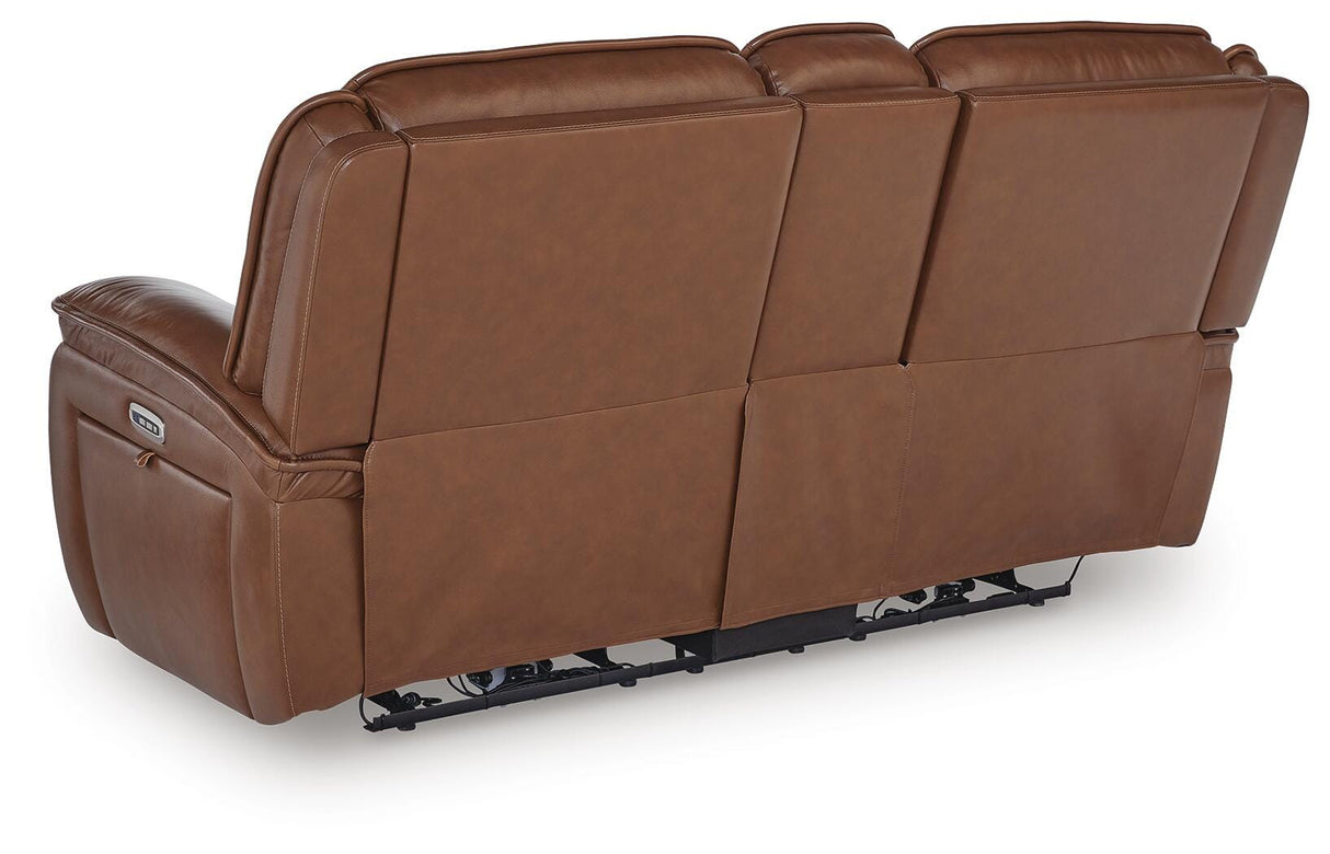 Healy Pier Power Reclining Loveseat with Console - U1120418