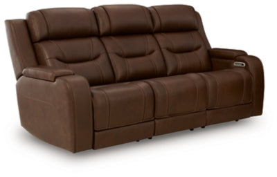 Knightington Power Reclining Sofa with Audio Seating - PCU1160215A