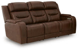 Knightington Power Reclining Sofa with Audio Seating - PCU1160215A