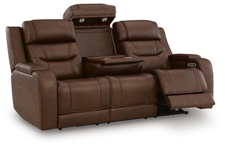Knightington Power Reclining Sofa with Audio Seating - PCU1160215A