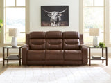 Knightington Power Reclining Sofa with Audio Seating - PCU1160215A