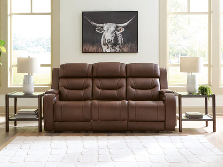 Knightington Power Reclining Sofa with Audio Seating - PCU1160215A