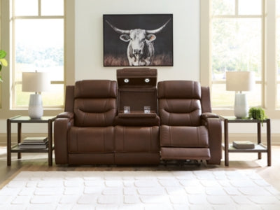 Knightington Power Reclining Sofa with Audio Seating - PCU1160215A