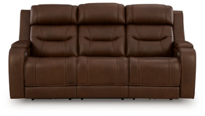 Knightington Power Reclining Sofa with Audio Seating - PCU1160215A