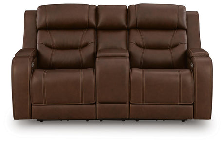 Knightington Power Reclining Loveseat with Audio Seating - PCU1160218A