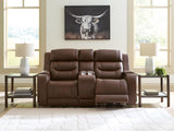 Knightington Power Reclining Loveseat with Audio Seating - PCU1160218A