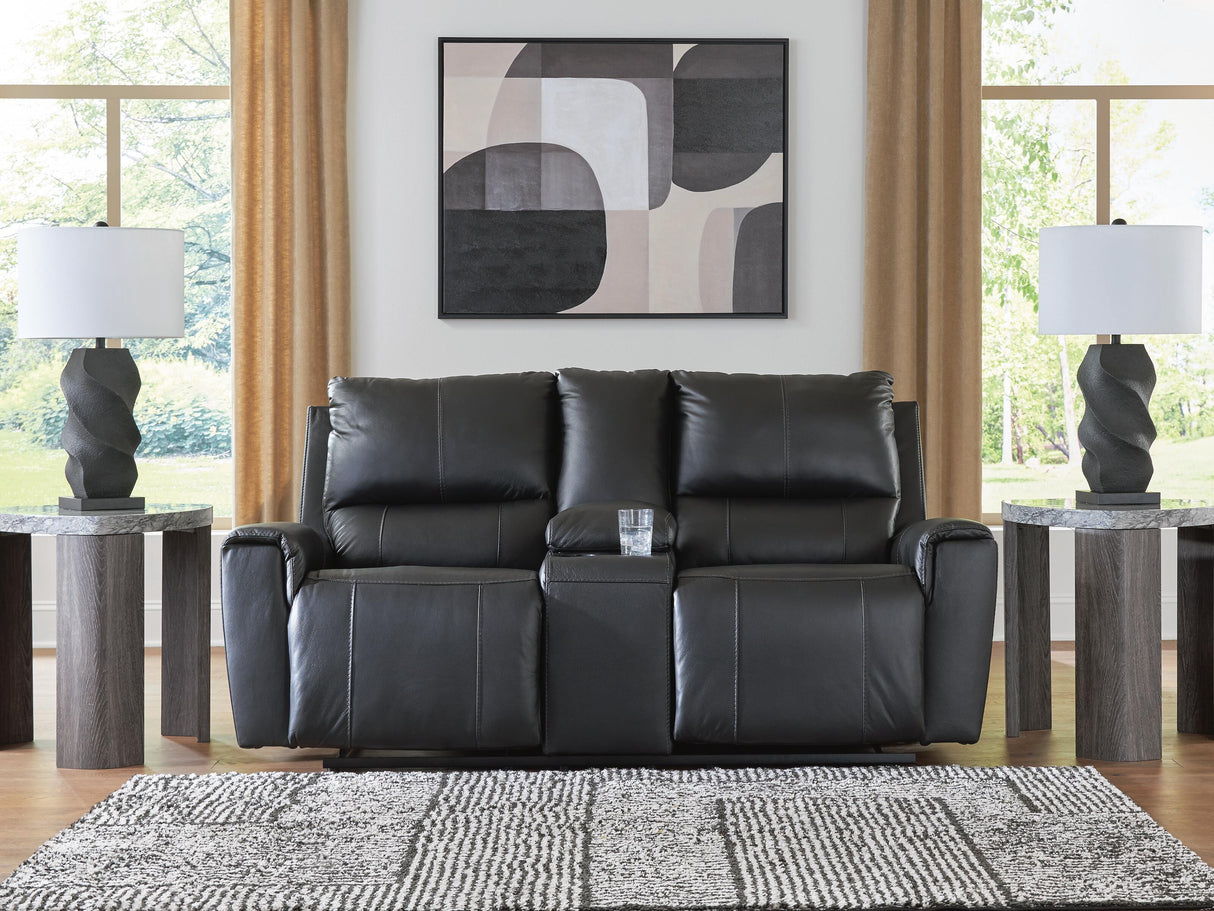 Glossmore Reclining Loveseat with Console - PCU1170094