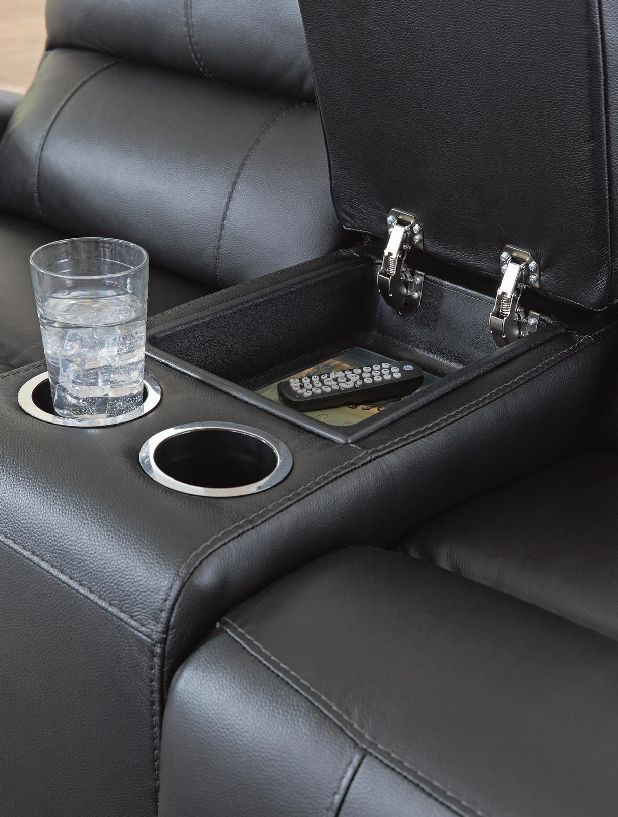 Glossmore Reclining Loveseat with Console - PCU1170094