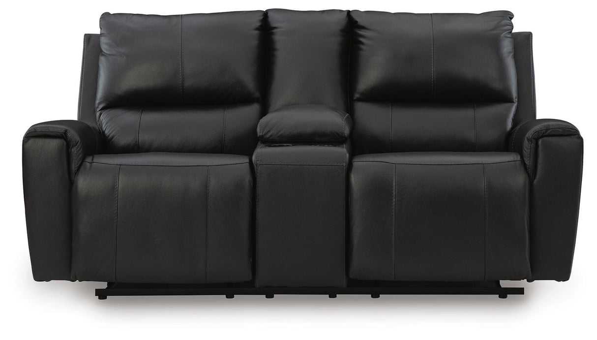 Glossmore Reclining Loveseat with Console - PCU1170094