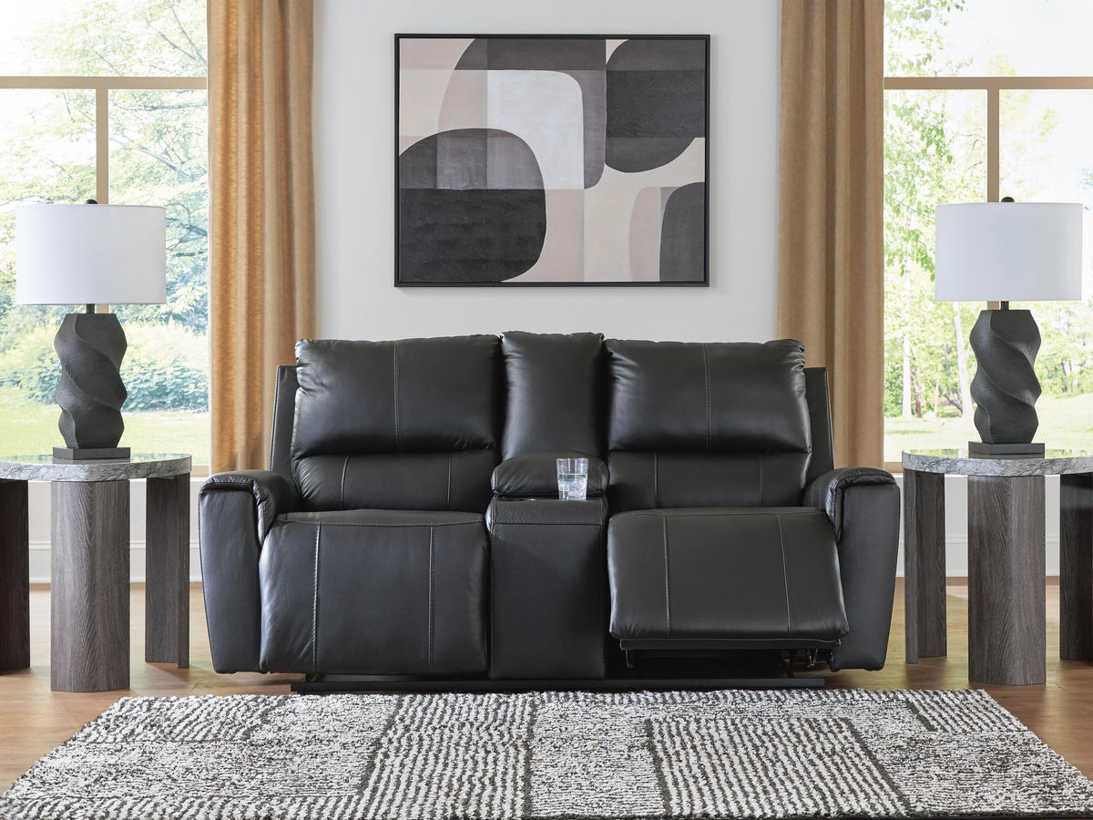 Glossmore Reclining Loveseat with Console - PCU1170094