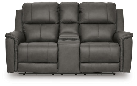 Bleckley Power Reclining Loveseat with Console - PCU1200018