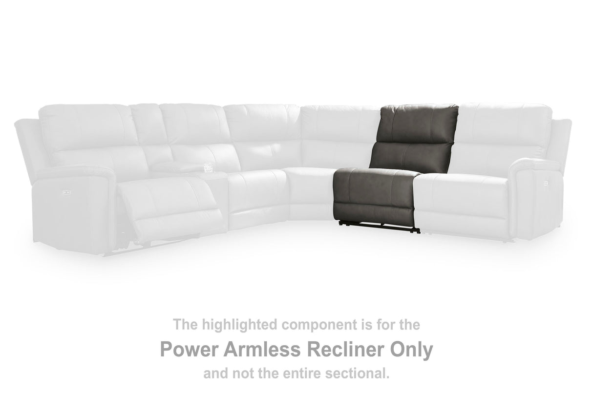 Bleckley Power Armless Recliner - PCU1200031