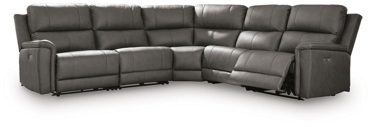 Bleckley 5-Piece Power Reclining Sectional - PCU12000S4