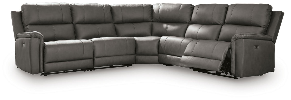 Bleckley 5-Piece Power Reclining Sectional - PCU12000S4