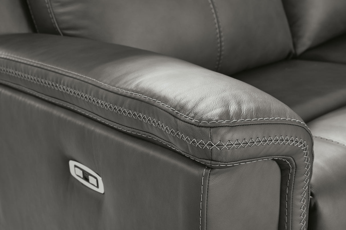 Bleckley Power Reclining Loveseat with Console - PCU1200018