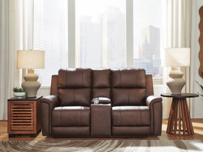 Bleckley Power Reclining Loveseat with Console - PCU1200118