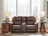 Bleckley Power Reclining Loveseat with Console - PCU1200118