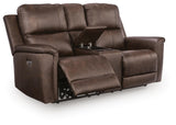Bleckley Power Reclining Loveseat with Console - PCU1200118