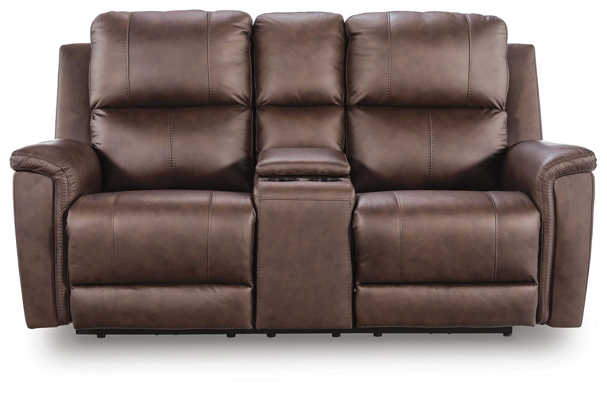 Bleckley Power Reclining Loveseat with Console - PCU1200118