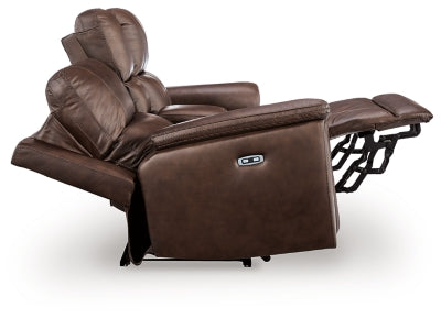 Bleckley Power Reclining Loveseat with Console - PCU1200118